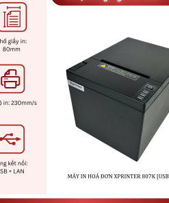 MÁY IN HOÁ ĐƠN XPRINTER XP-Q807K [USB+WIFI]